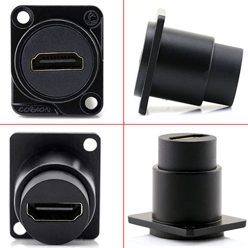 Đầu cắm HDMI cái female âm tường âm sàn Coraon LC-HDMI-B (gim thẳng) - Phụ Kiện Điện Tử Việt Nam nhan hdmi am tuong am san coraon