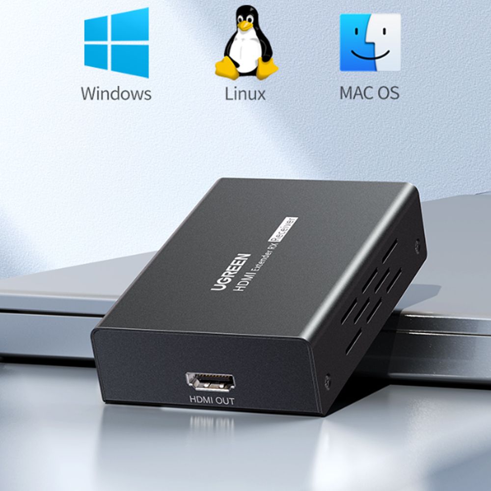 Bộ khuếch đại HDMI qua cáp mạng RJ45 200M Ugreen 80961 80962 - CM533 - Phụ Kiện Điện Tử Việt Nam