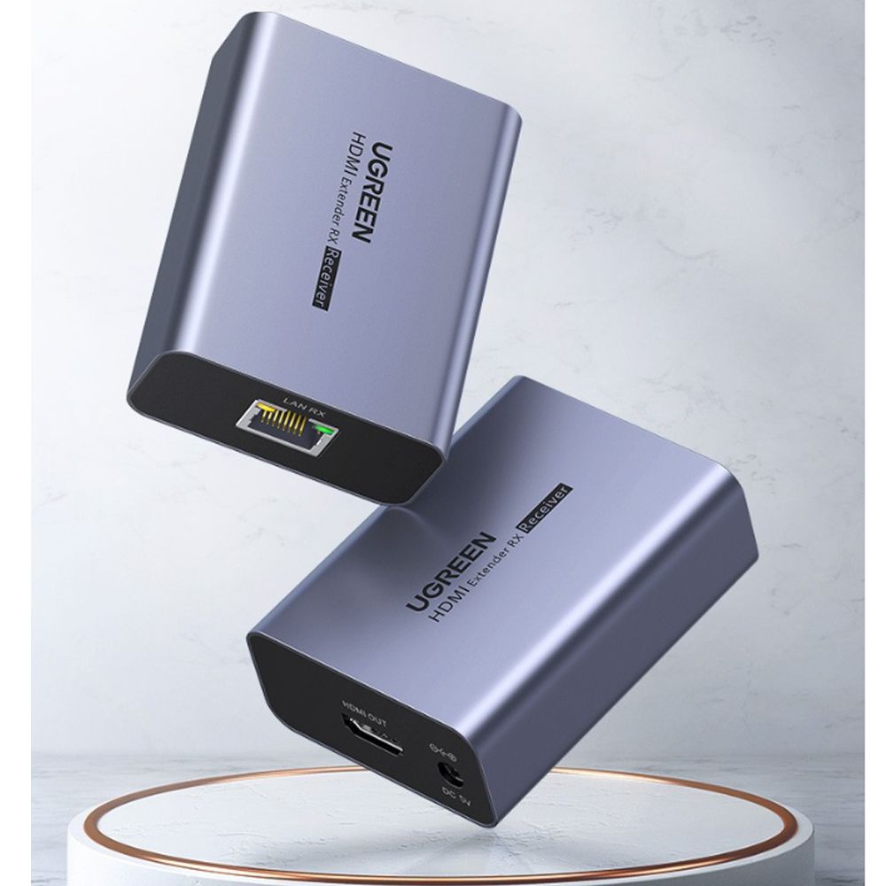 Bộ khuếch đại kéo dài HDMI qua cáp mạng RJ45 70M Ugreen 20519 CM455 - Phụ Kiện Điện Tử Việt Nam Bộ khuếch đại kéo dài HDMI qua cáp mạng RJ45 70M Ugreen 20519 CM455 - Phụ Kiện Điện Tử Việt Nam