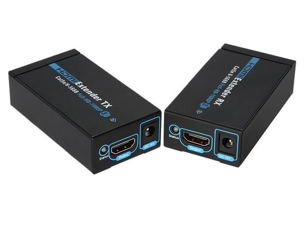 Bộ khuếch đại tín hiệu HDMI 50m. Nối dài cáp HDMI qua đường dây mạng, hỗ trợ full HD1080p - Phụ Kiện Điện Tử Việt Nam Bộ khuếch đại tín hiệu HDMI 50m. Nối dài cáp HDMI qua đường dây mạng, hỗ trợ full HD1080p - Phụ Kiện Điện Tử Việt Nam