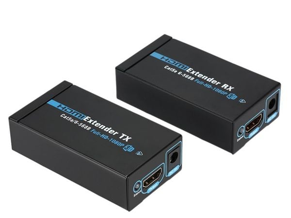 Bộ khuếch đại tín hiệu HDMI 50m. Nối dài cáp HDMI qua đường dây mạng, hỗ trợ full HD1080p - Phụ Kiện Điện Tử Việt Nam Bộ khuếch đại tín hiệu HDMI 50m. Nối dài cáp HDMI qua đường dây mạng, hỗ trợ full HD1080p - Phụ Kiện Điện Tử Việt Nam