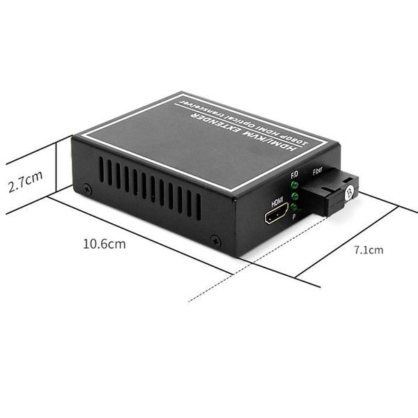 Bộ khuếch đại kéo dài tín hiệu HDMI qua cáp quang full HD1080P 20Km - Phụ Kiện Điện Tử Việt Nam Bộ khuếch đại kéo dài tín hiệu HDMI qua cáp quang full HD1080P 20Km - Phụ Kiện Điện Tử Việt Nam