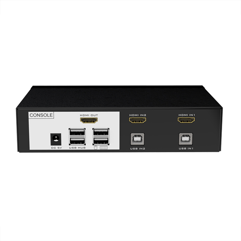 KVM Switch HDMI 2x1 - Bộ chuyển mạch HDMI và USB 2 ra 1 4K 30Hz MT-VIKI MT-0201HK - Phụ Kiện Điện Tử Việt Nam KVM Switch hdmi 2 in 1 mt-viki mt-0201hk