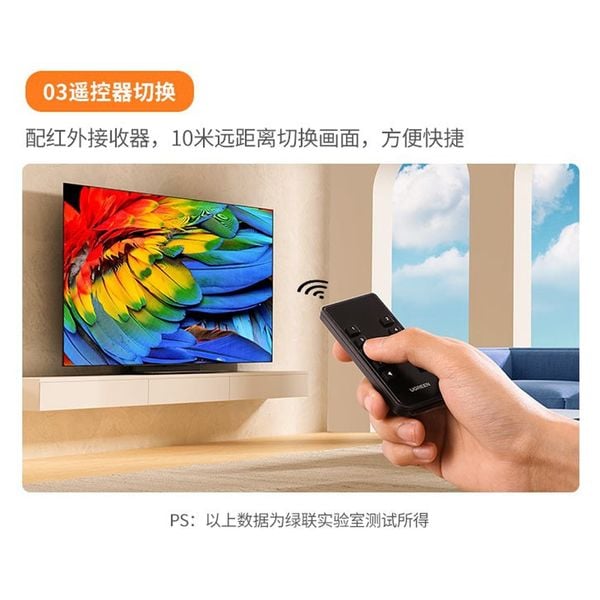 KVM Switch HDMI 8x1 - Bộ chuyển mạch HDMI và USB 8 vào 1 ra 4K60Hz Ugreen 80963 - Phụ Kiện Điện Tử Việt Nam