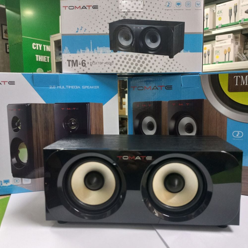 Loa vi tính, Loa máy tính 2.0 để bàn TOMATE TM-6 - Phụ Kiện Điện Tử Việt Nam Loa vi tính, Loa máy tính 2.0 để bàn TOMATE TM-6 - Phụ Kiện Điện Tử Việt Nam