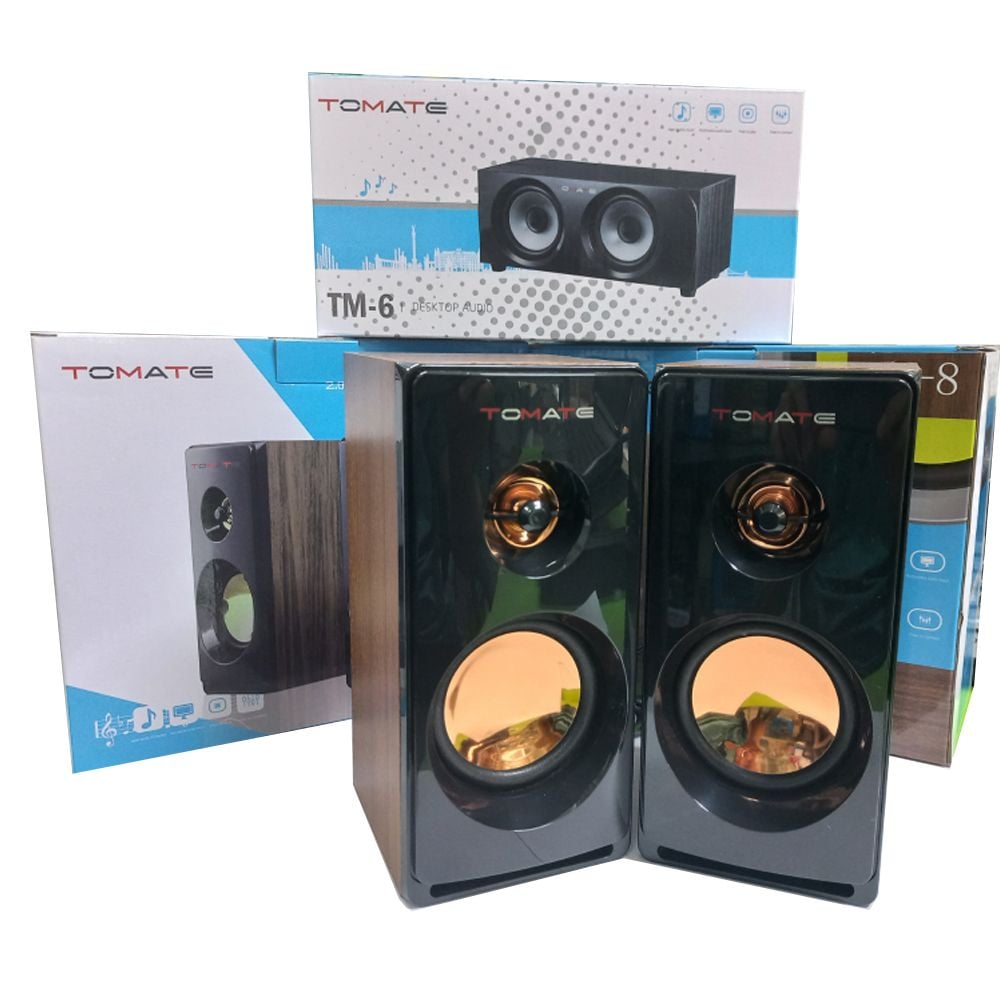 Loa vi tính, Loa máy tính 2.0 để bàn TOMATE TM-111 - Phụ Kiện Điện Tử Việt Nam Loa vi tính, Loa máy tính 2.0 để bàn TOMATE TM-111 - Phụ Kiện Điện Tử Việt Nam