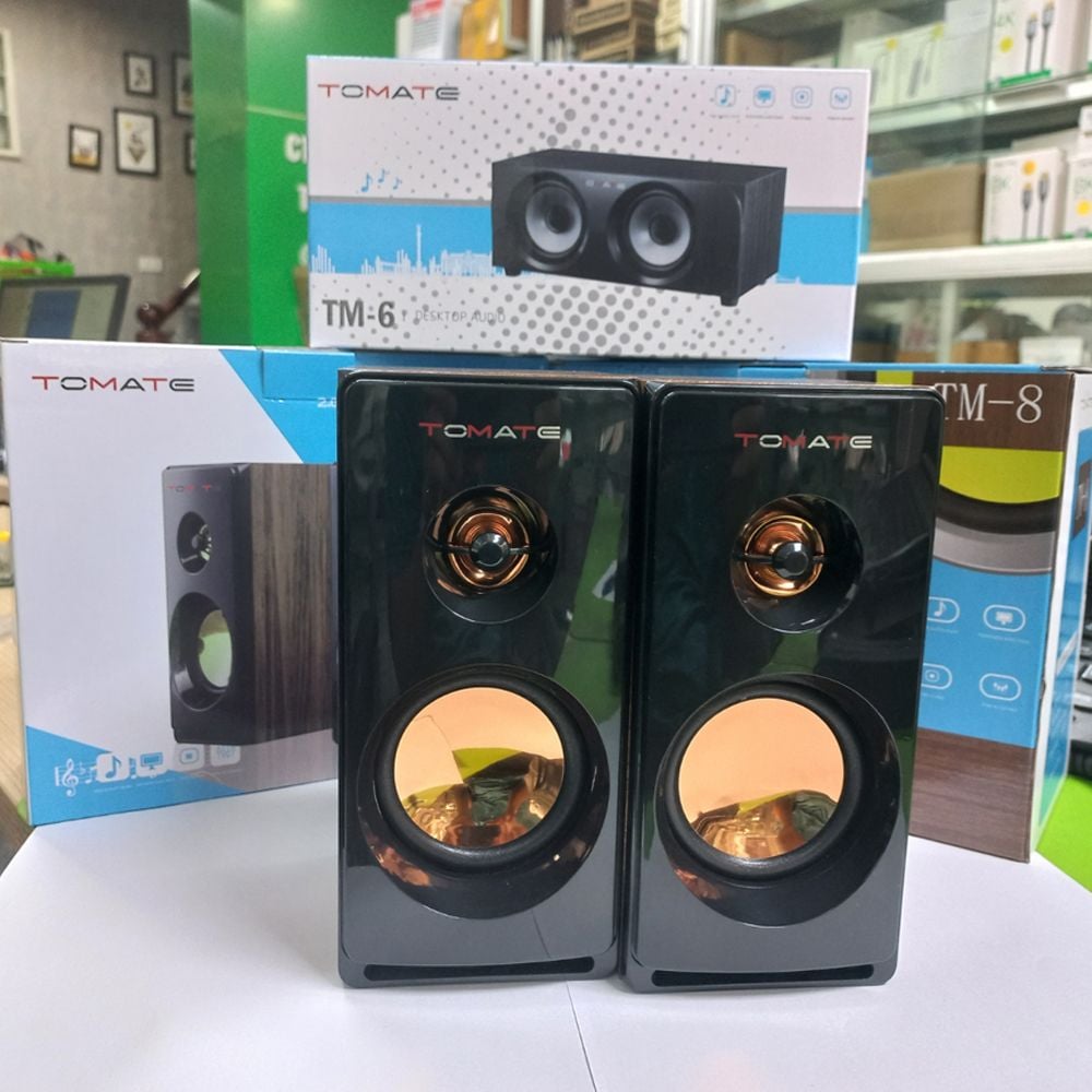Loa vi tính, Loa máy tính 2.0 để bàn TOMATE TM-111 - Phụ Kiện Điện Tử Việt Nam Loa vi tính, Loa máy tính 2.0 để bàn TOMATE TM-111 - Phụ Kiện Điện Tử Việt Nam