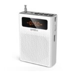 Loa trợ giảng có dây Bluetooth FM chính hãng Shidu SD-S268 - Màu Trắng / SD-S268W