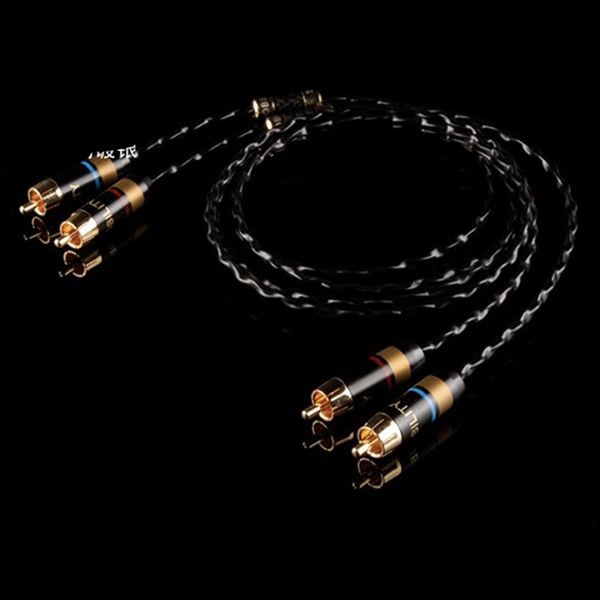 Cáp âm thanh RCA Nobility Mamba M-380XH lõi đồng tinh khiết 6N dây xoắn 1 mét - Phụ Kiện Điện Tử Việt Nam cap rca dong 6n ma bac