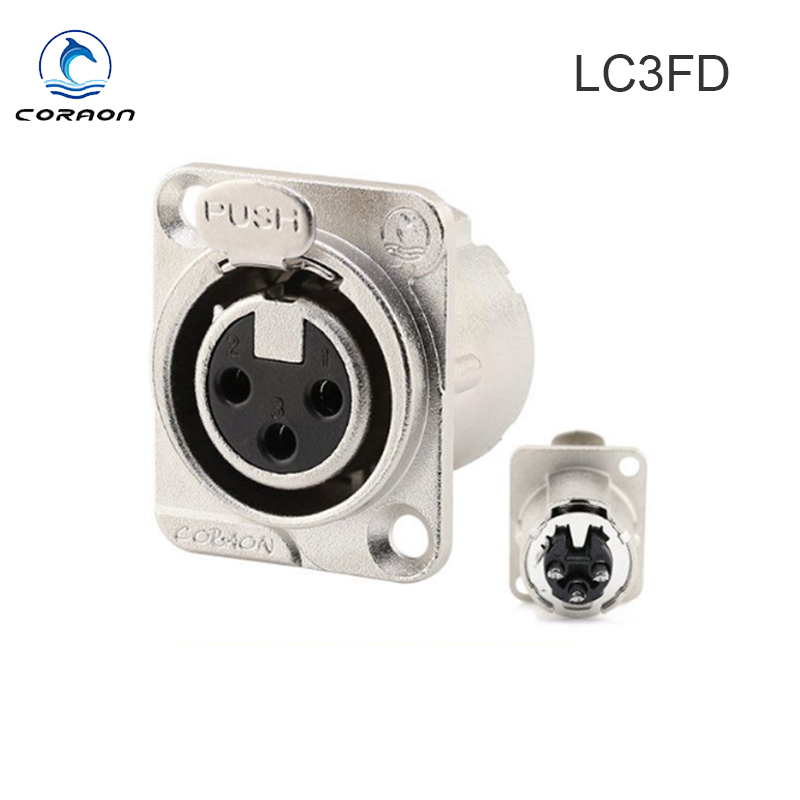 dau han jack cam xlr female coraon