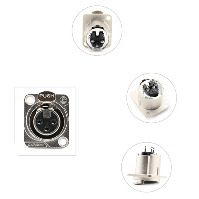 dau han jack cam xlr female coraon