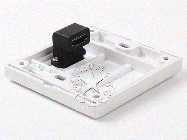 Nhân HDMI âm tường female bẻ góc - Phụ Kiện Điện Tử Việt Nam