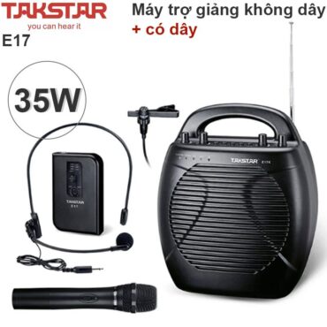 Máy trợ giảng - Loa giảng dạy công suất cao cho hội trường lớn, ngoài trời 35W Takstar E17 - Phụ Kiện Điện Tử Việt Nam