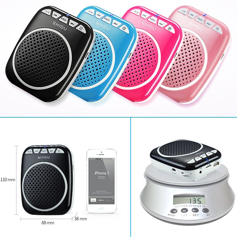 Máy trợ giảng có dây 5W Shidu SD-S308 - Thiết kế nhỏ gọn (nhiều màu) - Phụ Kiện Điện Tử Việt Nam may tro giang co day shidu sd-s308