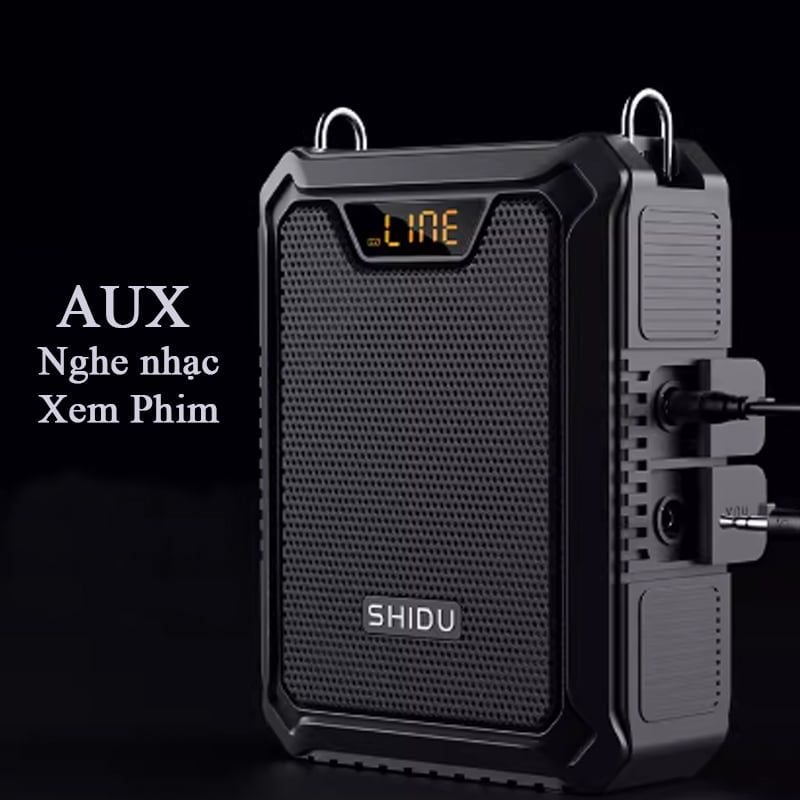 Máy trợ giảng có dây chống nước IPX6 công suất 25W chính hãng Shidu SD-M900