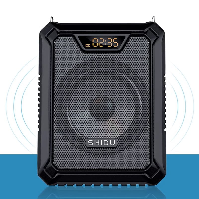 Máy trợ giảng có dây chống nước IPX6 công suất 25W chính hãng Shidu SD-M900