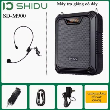 Máy trợ giảng có dây chống nước IPX6 Shidu SD-M900 công suất 25W - Phụ Kiện Điện Tử Việt Nam