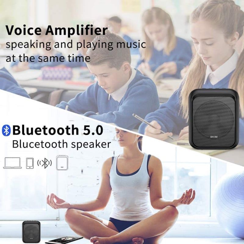 Máy trợ giảng có dây shidu SD-M100 công suất 10W có bluetooth - Phụ Kiện Điện Tử Việt Nam Máy trợ giảng có dây shidu SD-M100 công suất 10W có bluetooth