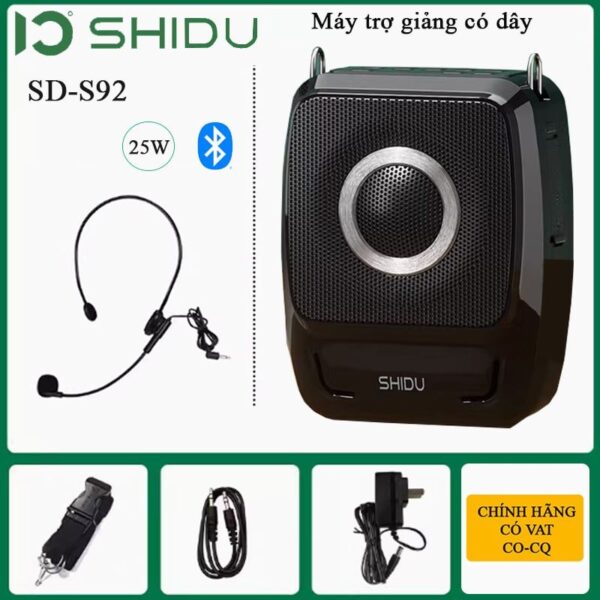 Máy trợ giảng có dây shidu SD-S92 công suất cao 25W