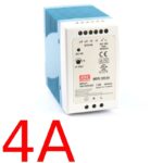 Nguồn DIN 120W công nghiệp 24V- 5A Meanwell DR-120-24