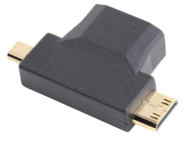 Đầu chuyển đổi Micro HDMI Mini HDMI sang HDMI Female - Phụ Kiện Điện Tử Việt Nam Đầu chuyển đổi Micro HDMI Mini HDMI sang HDMI Female - Phụ Kiện Điện Tử Việt Nam