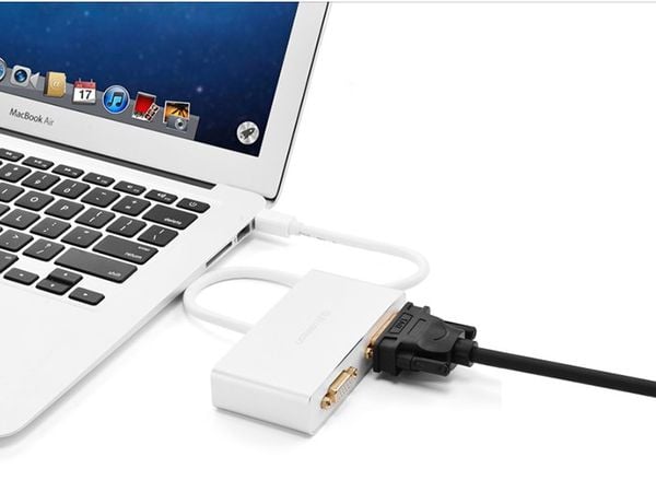 Mini Displayport to HDMI DVI VGA Ugreen 10438 hỗ trợ 4K - Phụ Kiện Điện Tử Việt Nam