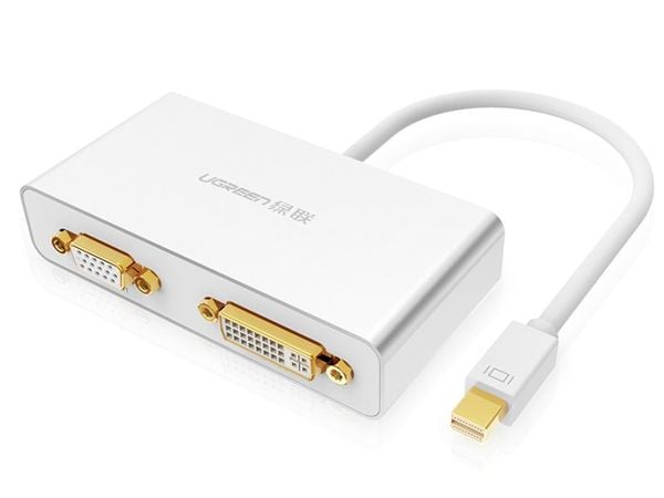 Mini Displayport to HDMI DVI VGA Ugreen 10438 hỗ trợ 4K - Phụ Kiện Điện Tử Việt Nam
