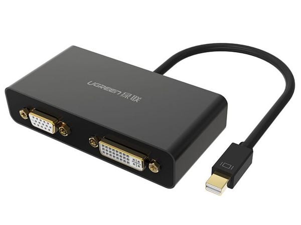 Mini Displayport to HDMI DVI VGA Ugreen 10438 hỗ trợ 4K - Phụ Kiện Điện Tử Việt Nam