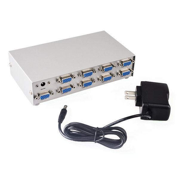 Bộ chia VGA 1 ra 8 150MHz MT-VIKI MT-1508 - Phụ Kiện Điện Tử Việt Nam bo chia vga 1 ra 8