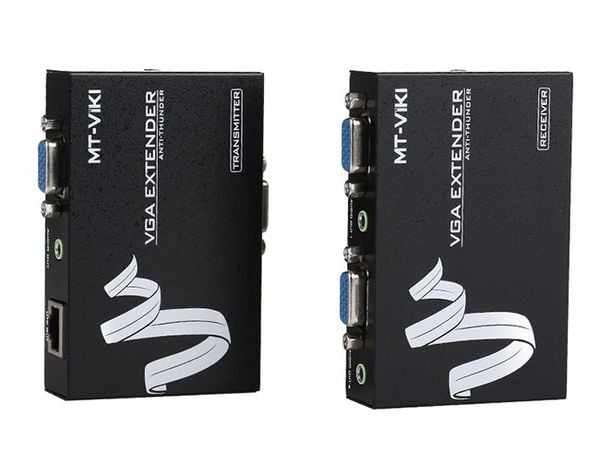 Bộ chuyển VGA sang Lan Khuếch đại kéo dài cáp VGA và Audio qua cáp mạng 50M 100M 200M 300M - Phụ Kiện Điện Tử Việt Nam Bộ chuyển VGA sang Lan, kéo dài vga qua cáp mạng