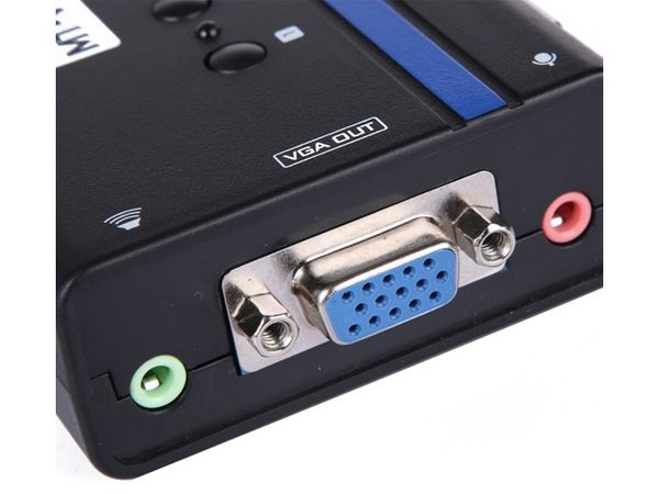 Auto KVM switch VGA USB Audio 3.5mm chuyển mạch tự động 4 CPU ra 1 màn hình MT-VIKI MT-461KL - Phụ Kiện Điện Tử Việt Nam