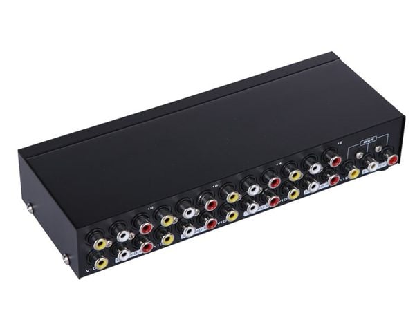Bộ chuyển mạch tín hiệu AV Video & Audio 8 ra 1 cổng MT-VIKI MT-831AV - Phụ Kiện Điện Tử Việt Nam