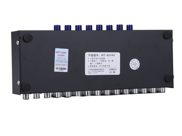 Bộ chuyển mạch tín hiệu AV Video & Audio 8 ra 1 cổng MT-VIKI MT-831AV - Phụ Kiện Điện Tử Việt Nam