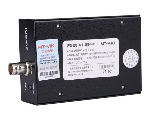 Bộ chuyển đổi 3G SDI to HDMI MT-VIKI MT-SDI-H01 - Phụ Kiện Điện Tử Việt Nam Bộ chuyển đổi 3G SDI to HDMI MT-VIKI MT-SDI-H01 - Phụ Kiện Điện Tử Việt Nam