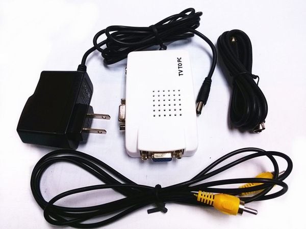 Bộ chuyển đổi AV S-video sang VGA 1080P MT-TP02 MT-VIKI - Phụ Kiện Điện Tử Việt Nam