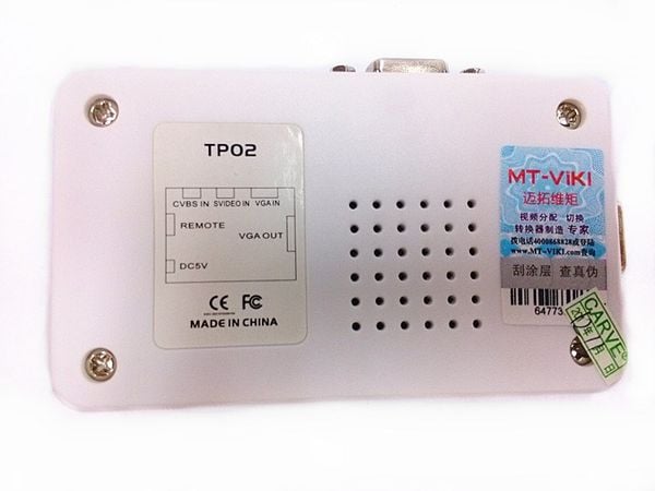 Bộ chuyển đổi AV S-video sang VGA 1080P MT-TP02 MT-VIKI - Phụ Kiện Điện Tử Việt Nam