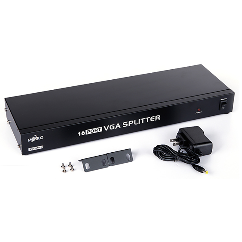 Bộ chia VGA 1 ra 16 350MHz MT-VIKI MT-30516 - Phụ Kiện Điện Tử Việt Nam bo chia vga 1 ra 16 mt-30516