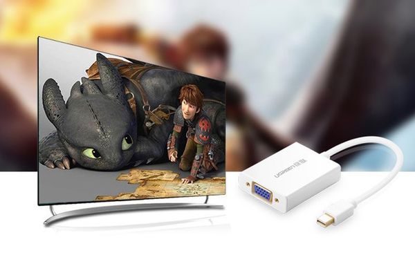 Mini DisplayPort ThunderBolt to VGA + audio ugreen 10437 - Phụ Kiện Điện Tử Việt Nam Mini DisplayPort ThunderBolt to VGA + audio ugreen 10437 - Phụ Kiện Điện Tử Việt Nam