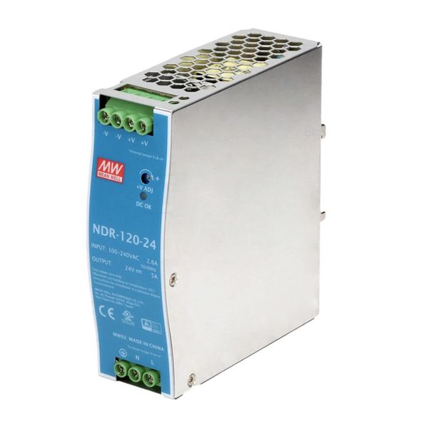 Nguồn DIN công nghiệp 24V-5A 120W Meanwell NDR-120-24 - Phụ Kiện Điện Tử Việt Nam nguon 24v-5a Meanwell NDR-120-24