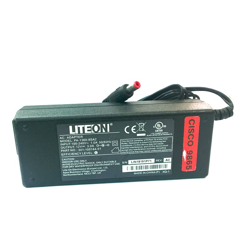 Nguồn LiteOn 12V3A 5.5x2.1mm - Phụ Kiện Điện Tử Việt Nam nguon 12v-3a liteon