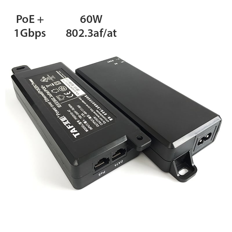 Nguồn PoE+ 48-56V/60W gigabit 802.3af/at Tafit PSE01G-AT - Phụ Kiện Điện Tử Việt Nam nguon poe 48-56v-60w tafit pse01g-at