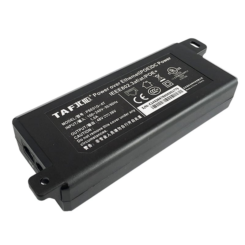 Nguồn PoE+ 48-56V/60W gigabit 802.3af/at Tafit PSE01G-AT - Phụ Kiện Điện Tử Việt Nam nguon poe 48-56v-60w tafit pse01g-at