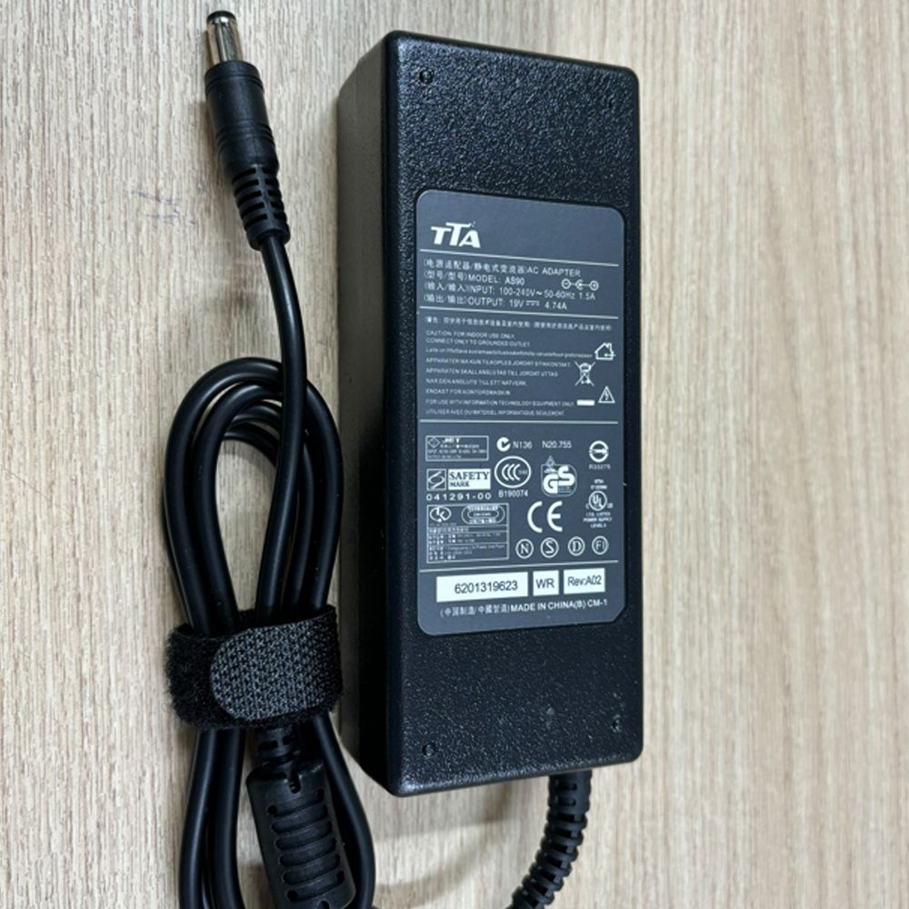 Bộ nguồn sạc pin laptop Asus 19V-4.74A 90W chân 5.5*2.5mm chính hãng TTA - AS90 - Phụ Kiện Điện Tử Việt Nam