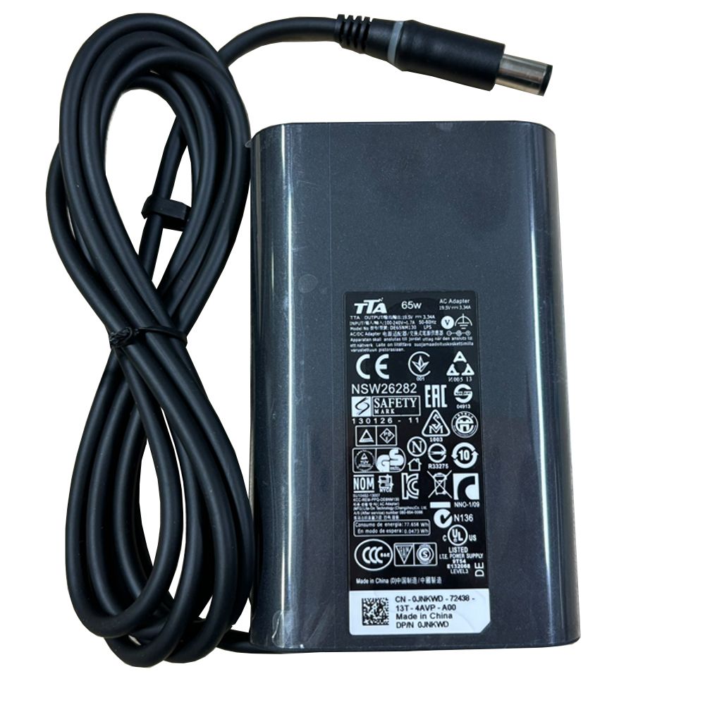Bộ nguồn sạc pin laptop Dell 19.5V-3.34A 65W chân 7.4*5.0mm chính hãng TTA - DE-65NM130 - Phụ Kiện Điện Tử Việt Nam Bộ nguồn sạc pin laptop Dell 19.5V-3.34A 65W chân 7.4*5.0mm chính hãng TTA - DE-65NM130 - Phụ Kiện Điện Tử Việt Nam