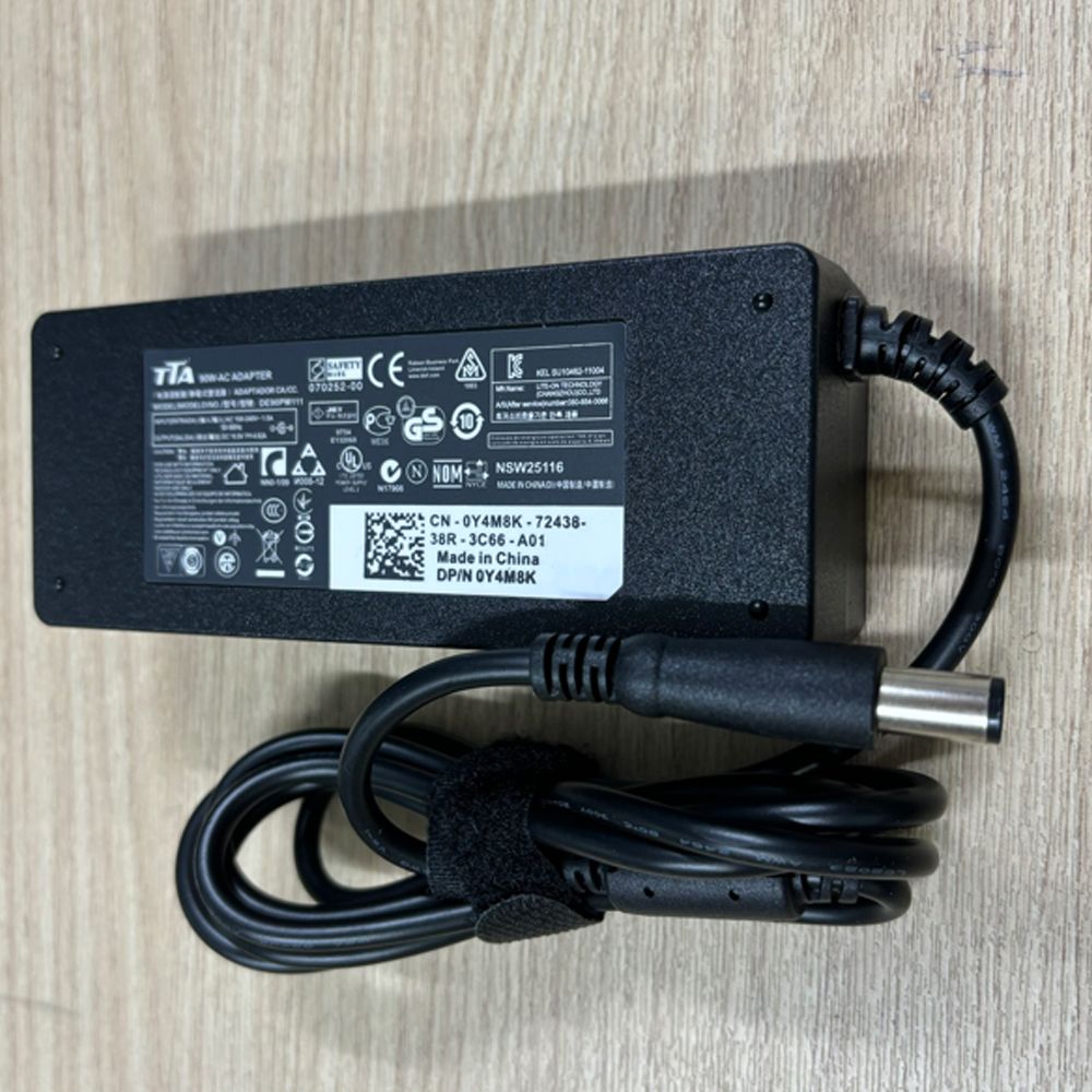 Bộ nguồn sạc pin laptop Dell 19.5V-4.62A 90W chân 7.4*5.0mm chính hãng TTA - DE-90PM111 - Phụ Kiện Điện Tử Việt Nam
