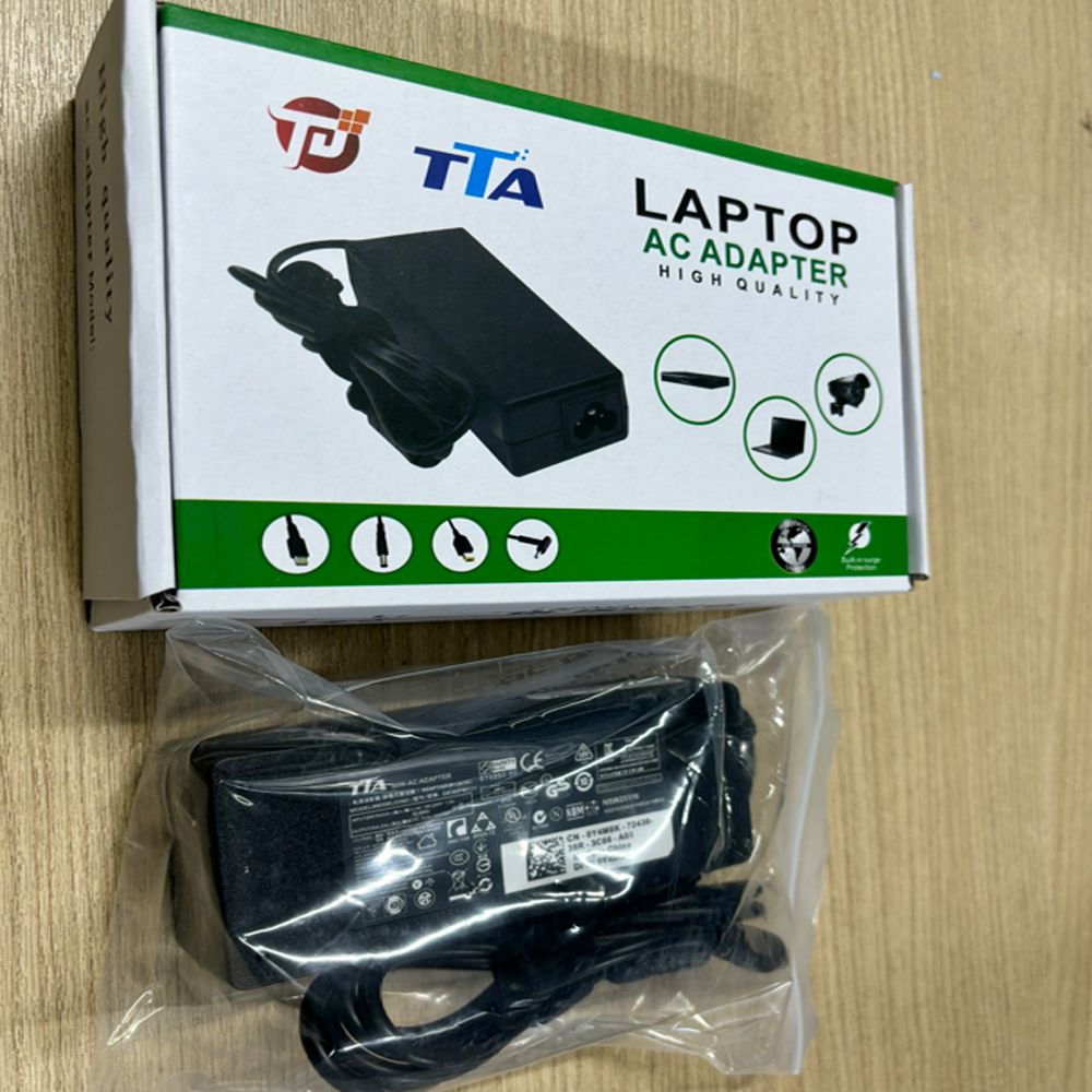Bộ nguồn sạc pin laptop Dell 19.5V-4.62A 90W chân 7.4*5.0mm chính hãng TTA - DE-90PM111 - Phụ Kiện Điện Tử Việt Nam