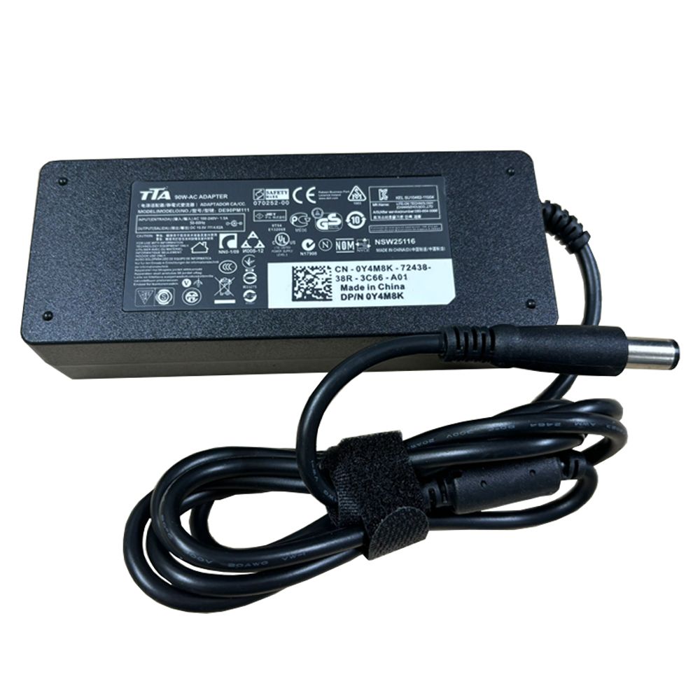Bộ nguồn sạc pin laptop Dell 19.5V-4.62A 90W chân 7.4*5.0mm chính hãng TTA - DE-90PM111 - Phụ Kiện Điện Tử Việt Nam