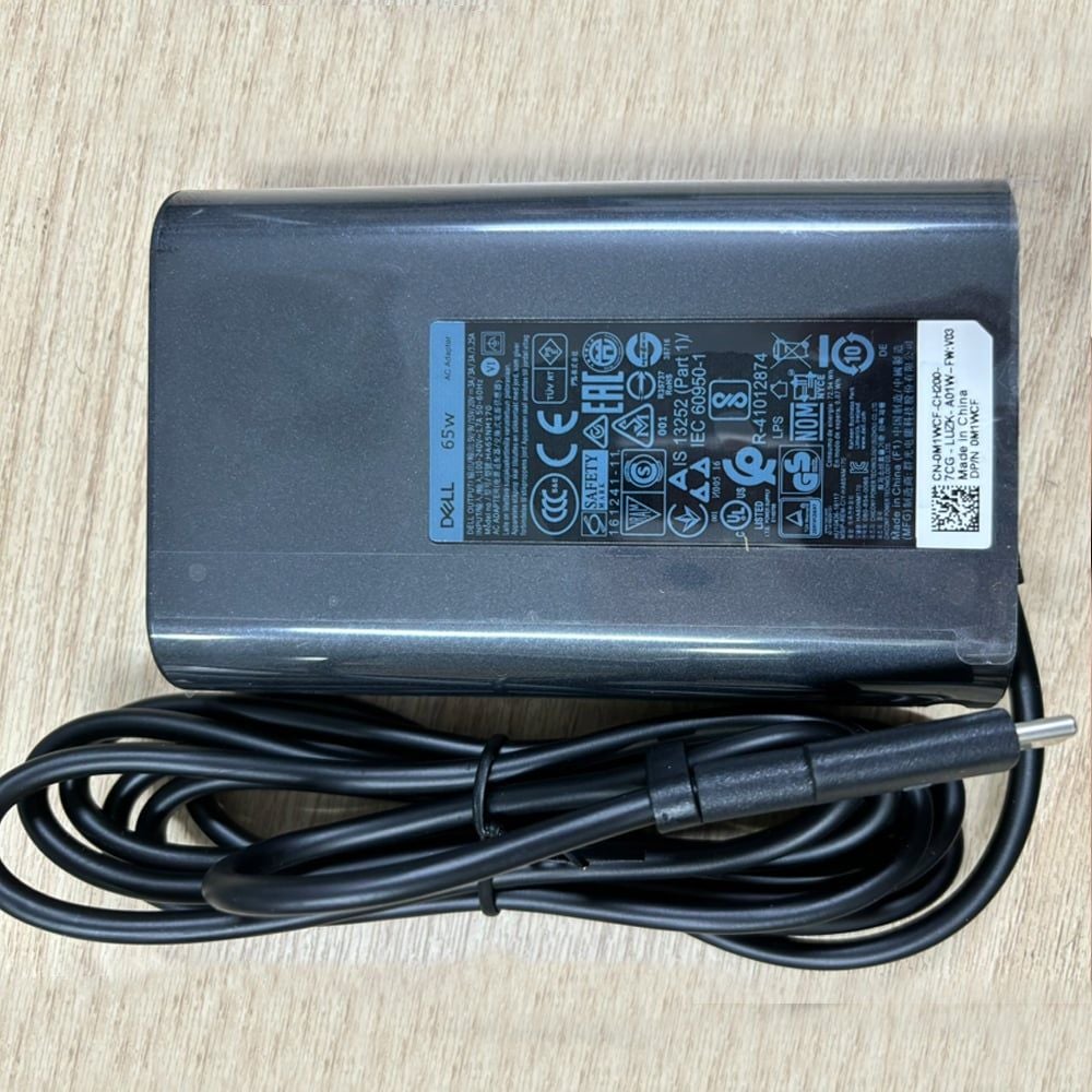 Bộ nguồn sạc pin laptop Dell 65W chân Type C chính hãng TTA - HA65NM170 - Phụ Kiện Điện Tử Việt Nam Bộ nguồn sạc pin laptop Dell 65W chân Type C chính hãng TTA - HA65NM170 - Phụ Kiện Điện Tử Việt Nam