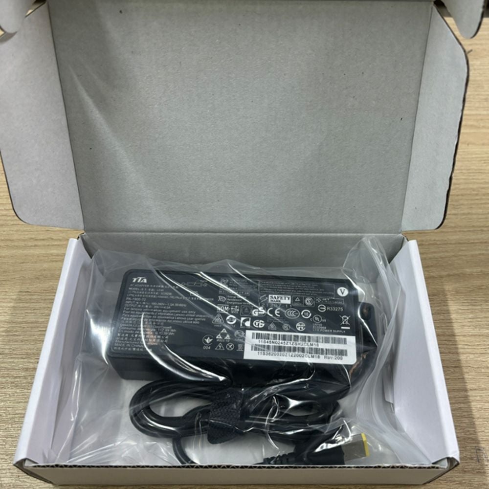 Bộ nguồn sạc pin laptop Lenovo 20V-4.5A 90W chân vuông chính hãng TTA - LE90 - Phụ Kiện Điện Tử Việt Nam Bộ nguồn sạc pin laptop Lenovo 20V-4.5A 90W chân vuông chính hãng TTA - LE90 - Phụ Kiện Điện Tử Việt Nam