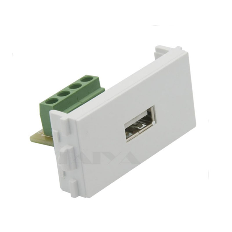 Đế bắt vít USB 2.0 âm tường - Phụ Kiện Điện Tử Việt Nam usb 3.0 wall plate